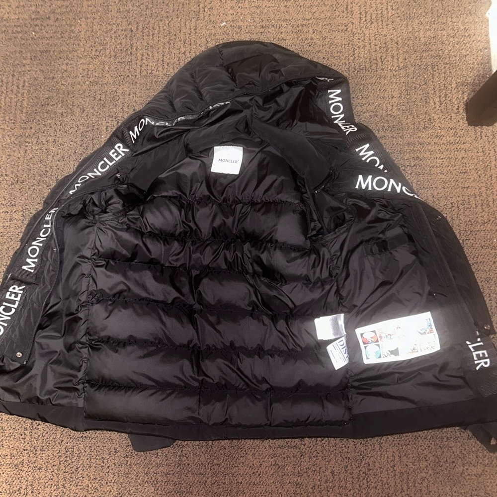 Moncler Black Puffer Jacket